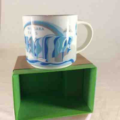 New In Box Starbucks Niagara Falls You Are Here 14 oz Mug Cup - Sold on eBay Nov, 29th 2019 for $23.23