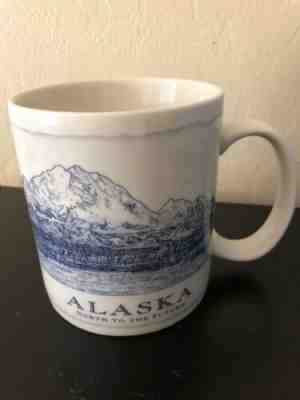 Starbucks Mug Alaska Architecture Series Coffee Cup 18 oz 2008 McKinley Denali - Sold on eBay Nov, 29th 2019 for $20.00