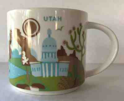 Starbucks Coffee Mug Utah You Are Here YAH Collection 14 fl oz 2015 - Sold on eBay Nov, 29th 2019 for $20.00