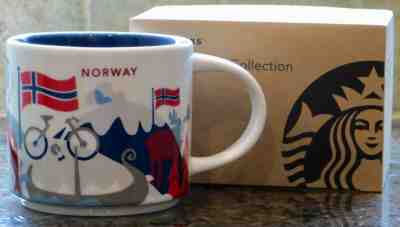 NWT Starbucks NORWAY You Are Here YAH Collector Series Mug with SKU - Sold on eBay Nov, 29th 2019 for $59.99