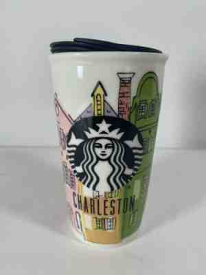 Starbucks Charleston South Carolina Ceramic Tumbler Rainbow Row 12 fl oz NEW - Sold on eBay Nov, 29th 2019 for $109.99