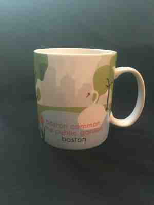 Starbucks 2007 BOSTON COMMON CITY SKYLINE 18oz. Coffee Mug Cup Ceramic - Sold on eBay Nov, 29th 2019 for $24.99
