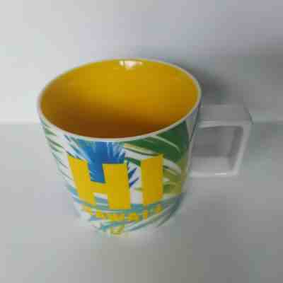 Starbucks Hawaii NWT Special Edition Collector Mug Original Colorful Palm Trees - Sold on eBay Nov, 29th 2019 for $16.50