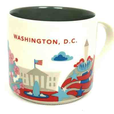 Starbucks Washington DC You Are Here Coffee Mug Cup 14 Oz Collection - Sold on eBay Nov, 29th 2019 for $19.99