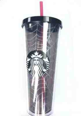 New Starbucks 2019 Glitter Spiderweb Limited Edition Tumbler Cup Halloween Sku - Sold on eBay Nov, 29th 2019 for $29.99