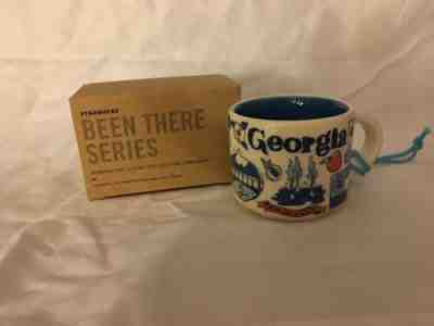 STARBUCKS COFFEE GEORGIA BEEN THERE 2-OZ MINI MUG ORNAMENT - NEW In Box - Sold on eBay Nov, 29th 2019 for $18.00