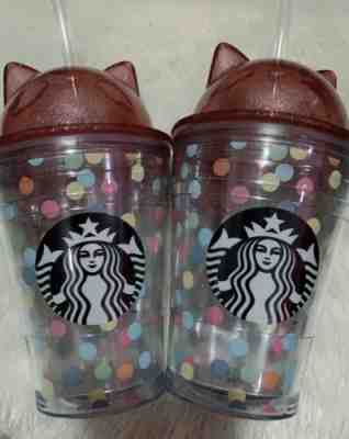 New! Cat Ears Dome Starbucks tumbler - Sold on eBay Nov, 29th 2019 for $35.00