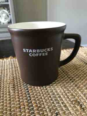 Starbucks 2008 Coffee Company Dark Chocolate Brown Coffee Mug Cup 16 oz - Sold on eBay Nov, 29th 2019 for $18.00