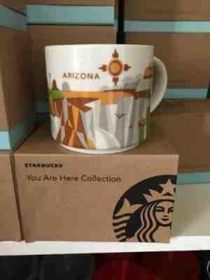 Starbucks Arizona You Are Here Coffee Mug Collection Tea Cup 14 Oz 2018 Cactus - Sold on eBay Nov, 29th 2019 for $25.99
