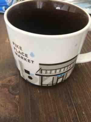 Starbucks Pike Place Market 14oz You Are Here Collection Coffee Mug Cup- No Box - Sold on eBay Nov, 29th 2019 for $22.99