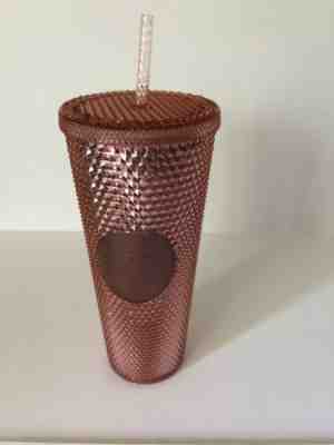 Starbucks 2019 Rose Gold Pink Studded Venti 24oz Tumbler SKU# 011098899 - Sold on eBay Nov, 29th 2019 for $49.99