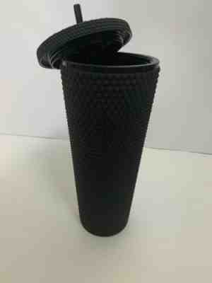 Fall 2019 Starbucks Matte Black Spiked Studded Tumbler Cold Cup Limited Edition - Sold on eBay Nov, 29th 2019 for $85.00