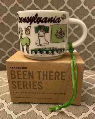 Starbucks Been There Series 2oz Ornament Mug Pennsylvania Brand New!!! - Sold on eBay Nov, 29th 2019 for $22.99