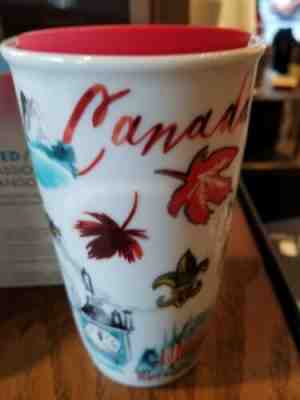 Starbucks Canada Double Wall Traveler Tumbler Mug 10oz - Sold on eBay Nov, 28th 2019 for $35.00