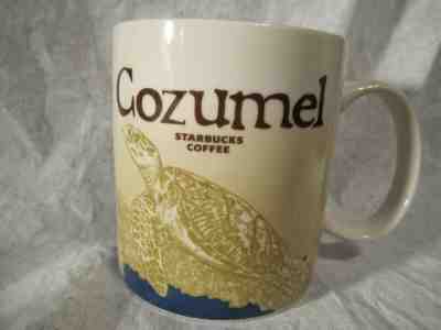 Starbucks Cozumel Global Icon Coffee Mug Sea Turtle Mexico 16 oz 2014 - Sold on eBay Nov, 28th 2019 for $21.00