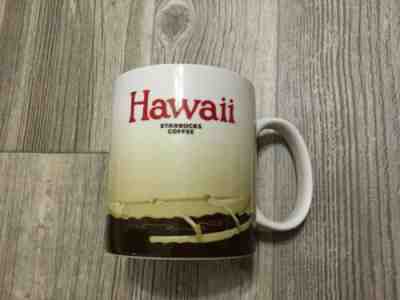 Starbucks Hawaii Mug Global Icon City Collector Series 2011 16 FL OZ Coffee Cup - Sold on eBay Nov, 28th 2019 for $35.00