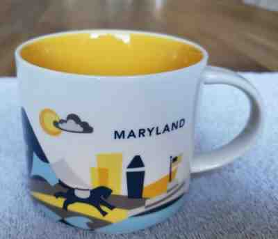 Starbucks Maryland "You Are Here" Collection Coffee Mug New in Box - Sold on eBay Nov, 30th 2019 for $24.95