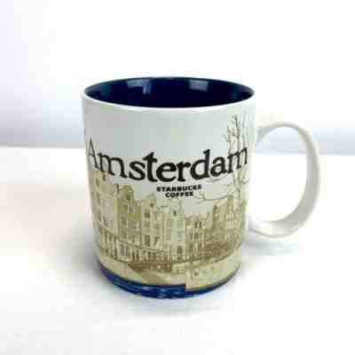 Starbucks AMSTERDAM Global Icon City Mug 16oz Discontinued Collector Cup 2015 - Sold on eBay Nov, 30th 2019 for $29.99