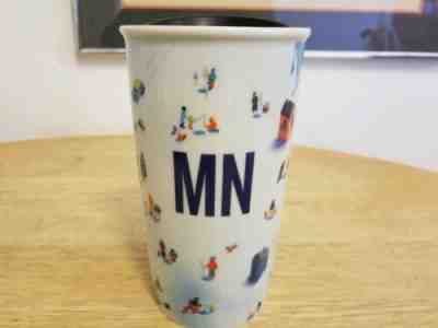 Starbucks Minnesota MN Ceramic Tumbler With Lid, 12 oz. NEW! Hard To Find! - Sold on eBay Nov, 30th 2019 for $34.99