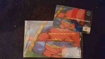 2003 SHINES BRIGHT!  STARBUCKS Canada Canoe Gift Card with MINT Matching Sleeve - Sold on eBay Nov, 30th 2019 for $88.88
