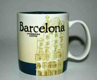 Starbucks 2013 BARCELONA Spain Collector Series Mug 16 oz. Cup Microwave Safe - Sold on eBay Nov, 30th 2019 for $29.90