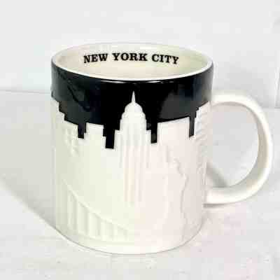 Starbucks New York City Skyline Taxi Collector Series Mug Raised Relief 2012 - Sold on eBay Nov, 30th 2019 for $20.00