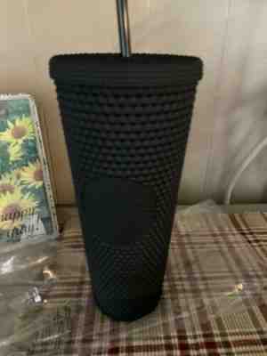 New Starbucks 2019 Matte Black Studded Fall Halloween Limited Edition Tumbler - Sold on eBay Nov, 30th 2019 for $81.00