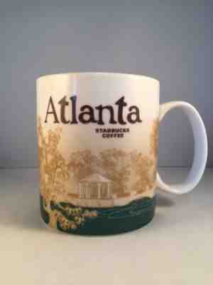 Starbucks Atlanta Georgia Global Icon 16oz Coffee Mug 2010 Collector Series Rare - Sold on eBay Nov, 30th 2019 for $17.45