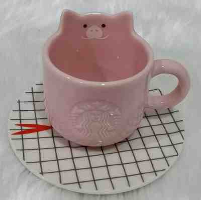 Starbucks Cup Mug PIG Espresso Shot with Coaster 3oz. 2019 TH Free Tracking - Sold on eBay Nov, 30th 2019 for $28.59