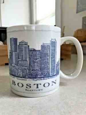 Starbucks Boston Coffee Mug  2010 Collectors Architectural Skyline Series 18 oz - Sold on eBay Nov, 30th 2019 for $18.99