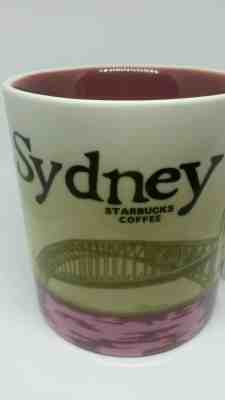 Starbucks SYDNEY AUSTRALIA Mug Icon Collection 2013 - 16oz  - Sold on eBay Nov, 30th 2019 for $35.00