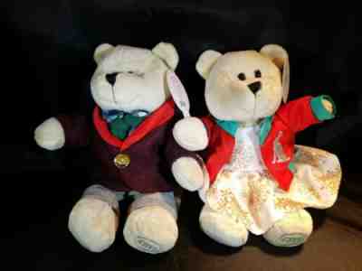 Starbucks Bearista Boy & Girl Bear 2017 Holiday Christmas Plush Limited Edition  - Sold on eBay Nov, 29th 2019 for $21.99