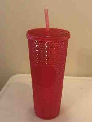Starbucks Venti Platinum Pink Stud Tumbler Cup 2019 Holiday Christmas 1 CUP NEW - Sold on eBay Nov, 29th 2019 for $35.00
