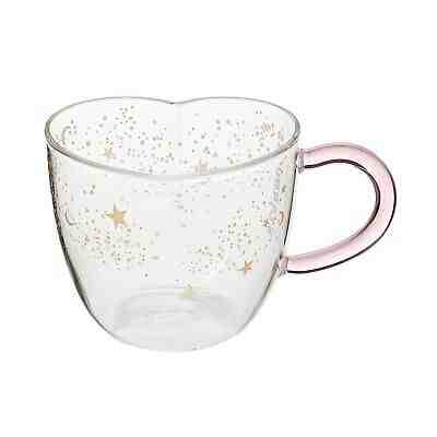 Glass Mug Cup 355ml Heart Christmas 2019 Starbucks Japan - Sold on eBay Nov, 29th 2019 for $33.70