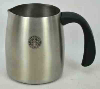 Starbucks Coffee 2006 16 oz Stainless Steel Creamer Steam Milk Pitcher - Sold on eBay Nov, 29th 2019 for $19.85