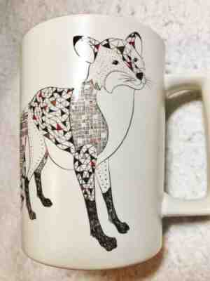 Lot Of 2 2017 Starbucks Fox Christmas Holiday Mug - Sold on eBay Nov, 29th 2019 for $15.00