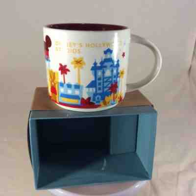 NIB Starbucks DISNEY’S HOLLYWOOD STUDIOS Mug~You Are Here Collection V.1 RARE - Sold on eBay Nov, 29th 2019 for $44.44