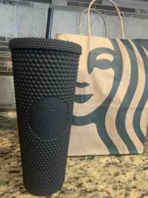 Starbucks Fall 2019 Limited Edition Studded Tumbler Cup - Matte Black - Sold on eBay Dec, 1st 2019 for $60.00