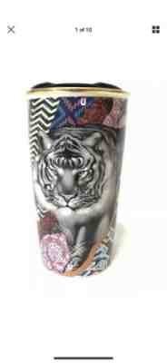 Starbucks 2018 Sumatra Tiger DWT Ceramic Travel Tumbler by Tristan Eaton New - Sold on eBay Dec, 1st 2019 for $69.00