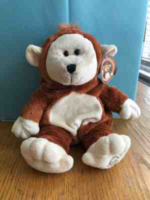 Starbucks Monkey Bearista Bear Brown Plush 2006 53rd Edition *NWT - Sold on eBay Dec, 1st 2019 for $40.00