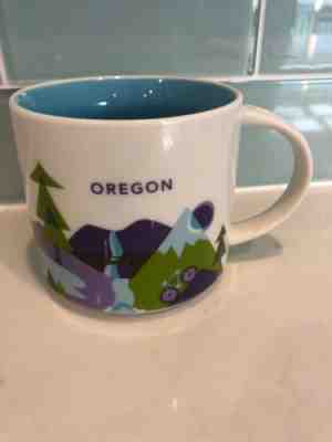 Starbucks Oregon You Are Here Collection Mug 2015 14oz YAH Excellent - Sold on eBay Dec, 1st 2019 for $23.00