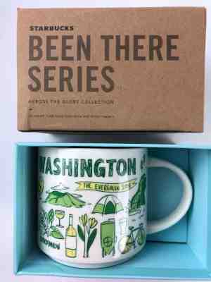 STARBUCKS Been There Series Washington State Coffee Mug 14 OZ  - Sold on eBay Dec, 1st 2019 for $28.79
