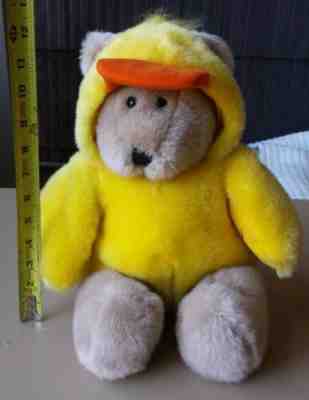 Starbucks Bearista 13" Teddy Bear in Duck outfit Stuffed  6th Edition 1999 - Sold on eBay Dec, 1st 2019 for $30.00