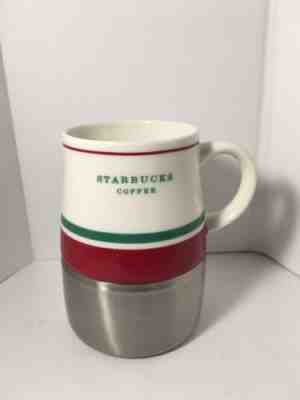 Starbucks Ceramic Mug With Stainless Steel - Sold on eBay Dec, 1st 2019 for $19.99