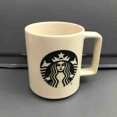 2015 STARBUCKS 14 fl oz Ceramic Cup Mug Black Siren Mermaid LOGO Made in USA - Sold on eBay Dec, 1st 2019 for $24.77