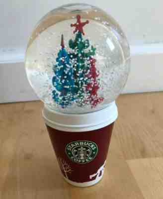 Rare Starbucks 2006 Holiday Snow Globe Ornament Red To Go Cup Christmas Tree! - Sold on eBay Dec, 1st 2019 for $19.00