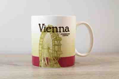 Starbucks Vienna Global Icon City Collector Coffee Mug Cup 16 Oz Rare - Sold on eBay Dec, 1st 2019 for $34.77