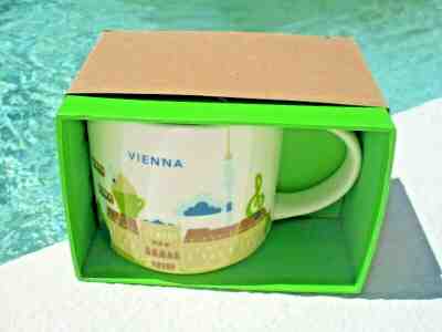 Starbucks YAH Mug VIENNA Wien Austria 14oz you are here * FREE SHIPPING* NEW NEU - Sold on eBay Dec, 1st 2019 for $50.00