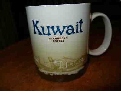 Starbucks KUWAIT - 2013 Coffee MUG 16oz - Global Icon Series - Excellent - Sold on eBay Dec, 1st 2019 for $24.99