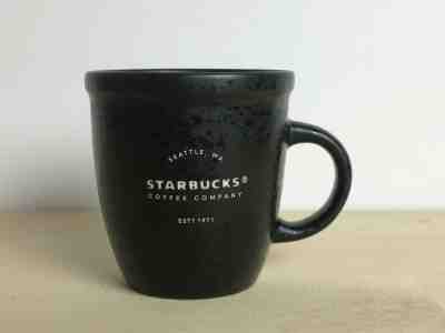 Starbucks 2016 Black Abbey 3 oz Demitasse Cup Holiday Mini Espresso Mug  - Sold on eBay Dec, 1st 2019 for $15.00